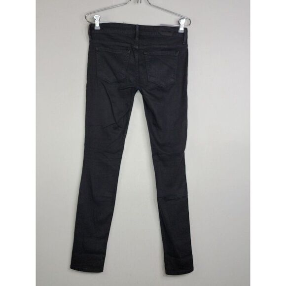 Paradise Mine Women's Skinny Jeans Size 27 Dark Wash Black Denim 29X30 - Picture 2 of 12